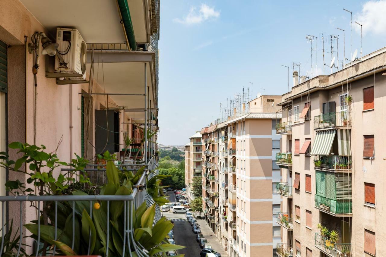 Hortis Apartment, 5 Persone, 2 Camere, Balcone, Metro C E Tram Per Il Centro Roma Ngoại thất bức ảnh